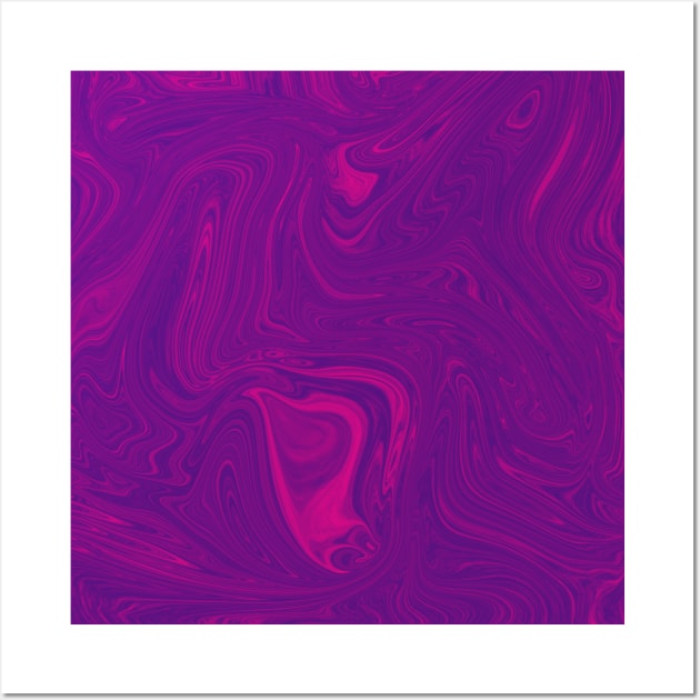 Purple liquid marble by Minimal DM Wall Art by Minimal DM